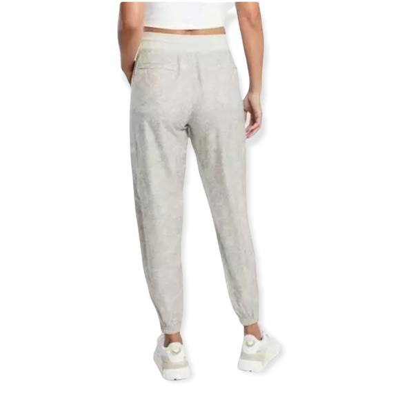 Athleta Light Gray Track Pants - Picture 3 of 15